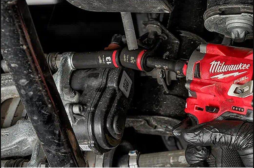 Milwaukee&reg; Black Socket Adapter Set 