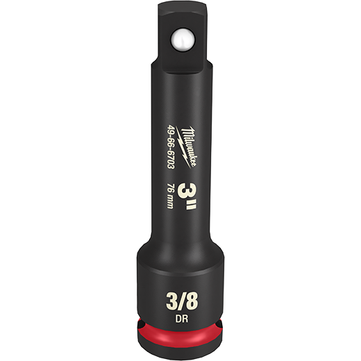 Milwaukee&reg; Black 1/2 in. Socket Extension 