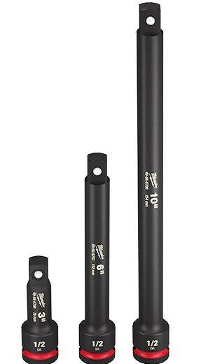 Milwaukee&reg; Black Socket Extension Set 