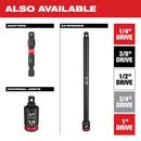 Milwaukee&reg; Black 1/2 in. Socket 