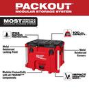 Milwaukee&reg; Red 22 in. Plastic Tool Box 