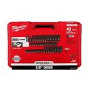 Milwaukee&reg; Black Socket Set 