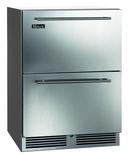 Perlick Stainless Steel 24 in. 1.9 and 5.2 cu. ft. Drawer Outdoor Refrigerator