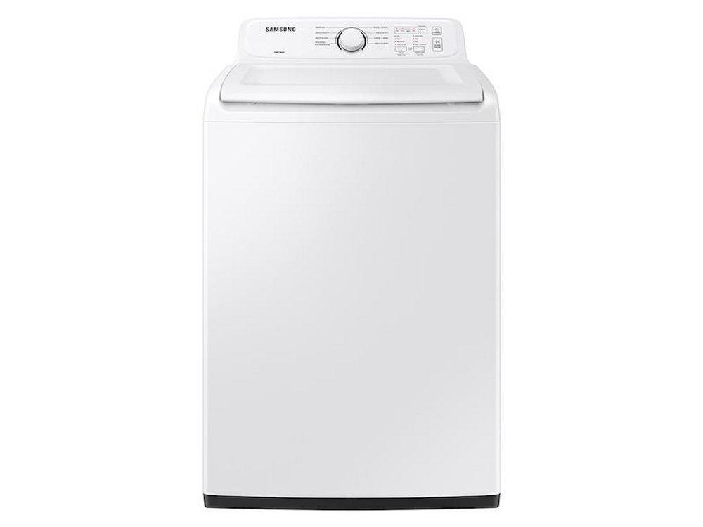 Samsung White 27 in. 4 cu. ft. 8-Cycle 5-Setting Top Load Washer 