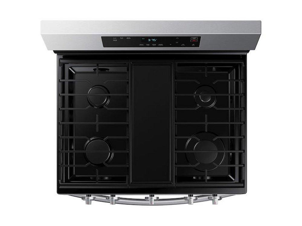 Samsung Stainless Steel 29-15/16 in. 6 cu. ft. 5-Burner Sealed Freestanding Range 