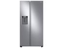 Samsung Fingerprint Resistant Stainless Steel 35-7/8 in. 27.4 cu. ft. Side-By-Side Refrigerator 