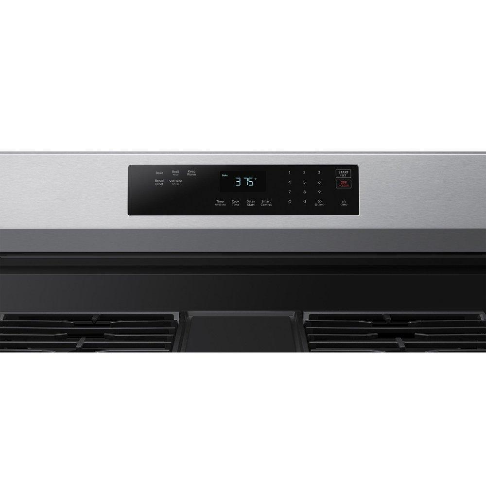 Samsung Stainless Steel 29-15/16 in. 6 cu. ft. 5-Burner Sealed Freestanding Range 