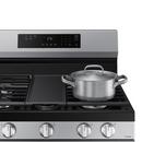 Samsung Stainless Steel 29-15/16 in. 6 cu. ft. 5-Burner Sealed Freestanding Range 
