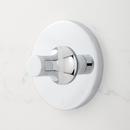 Single Handle Pressure Balancing Valve Trim in Chrome (Trim Only)