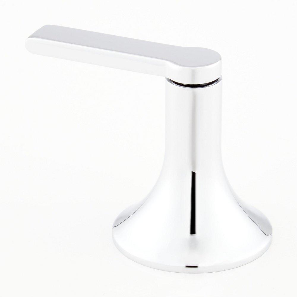 Signature Hardware Chrome Two Handle Widespread Bathroom Sink Faucet 