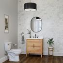 Signature Hardware Matte Black Two Handle Widespread Bathroom Sink Faucet 