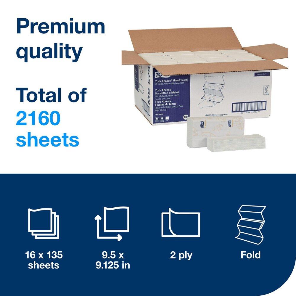 M-FOLD TWL WHIT 135/PK 16/CA 