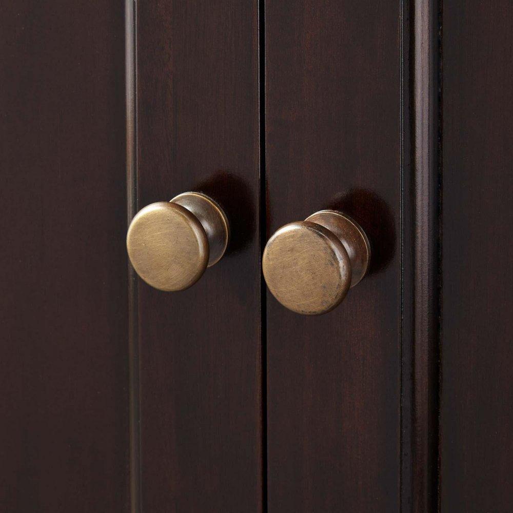 Signature Hardware Dark Espresso 60 in. Floor Mount Vanity 