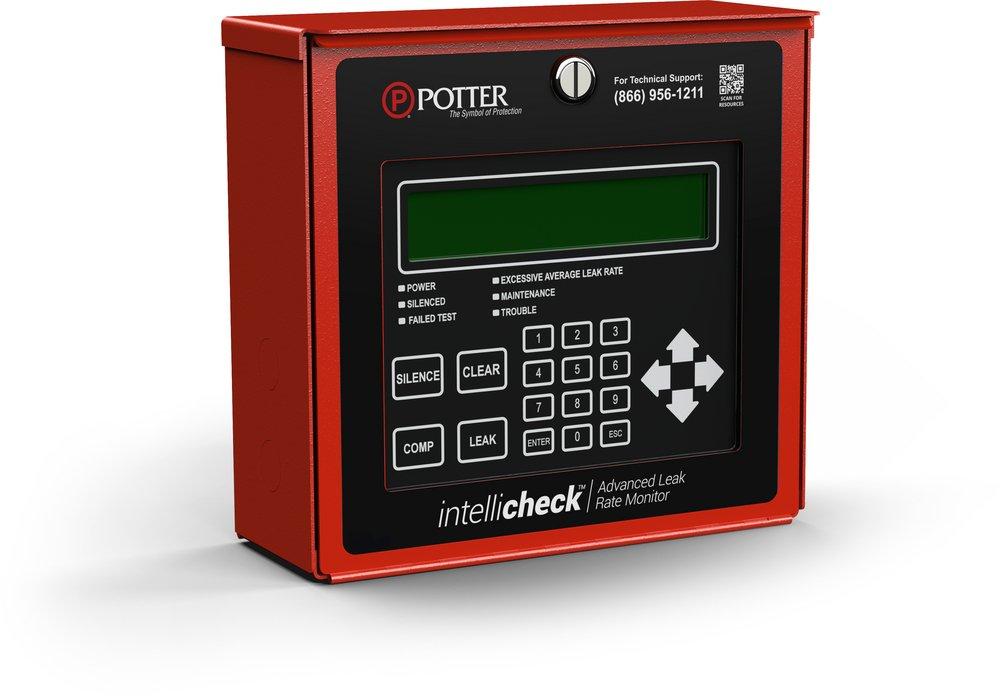 Potter Electric Red Plastic and Metal Leak Monitor 