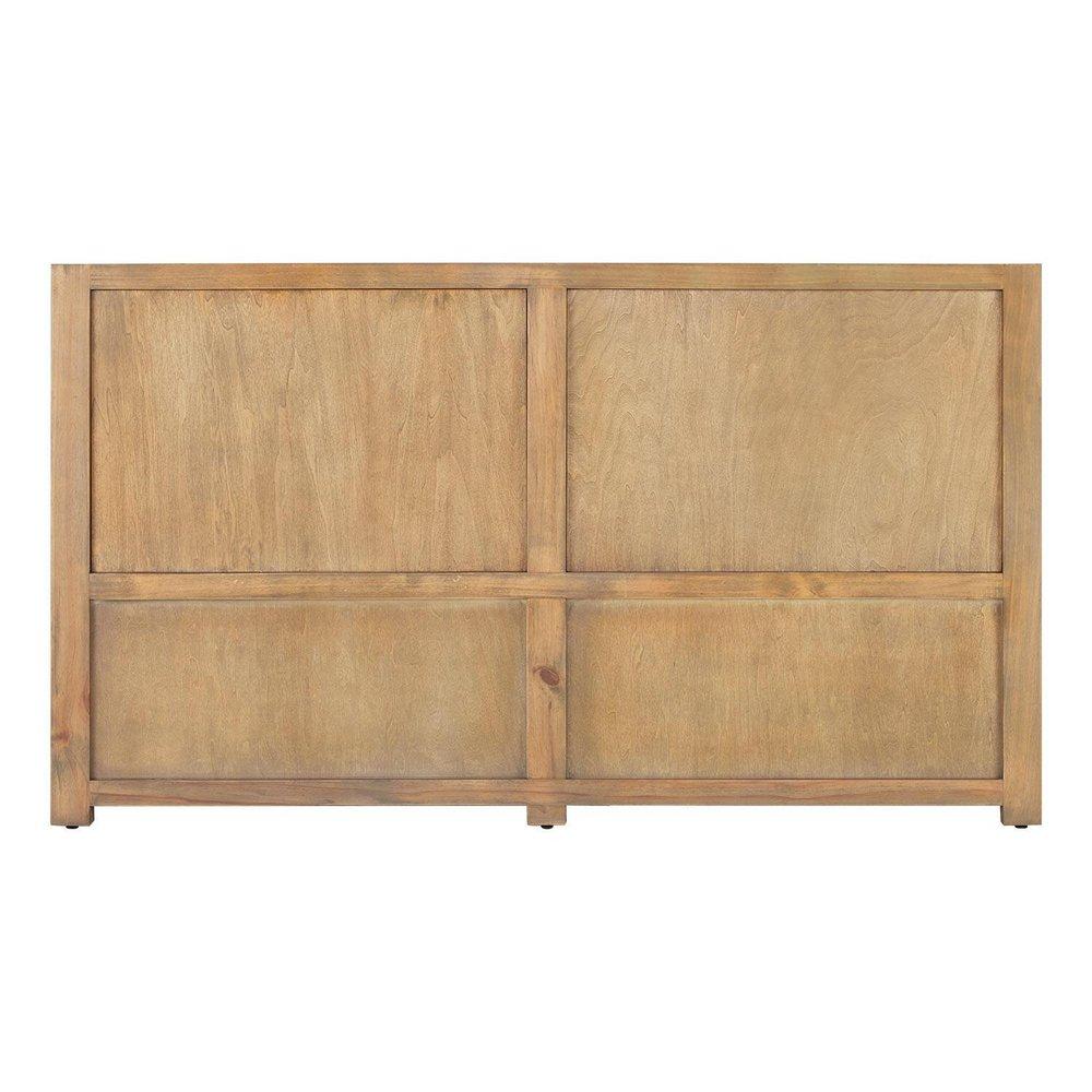 Signature Hardware Grey Wash 60 in. Floor Mount Vanity 