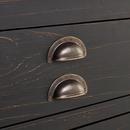 Signature Hardware Rustic Black 24 in. Floor Mount Vanity 