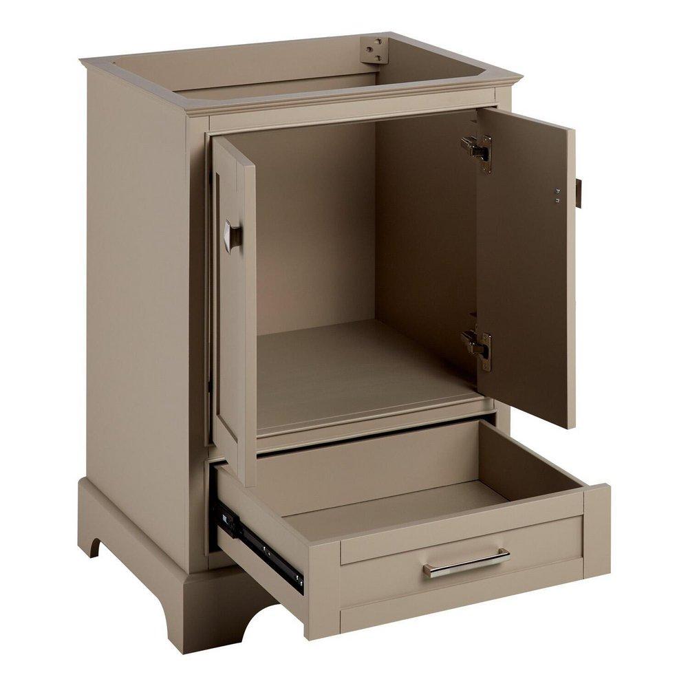 Signature Hardware Taupe 24 in. Floor Mount Vanity 