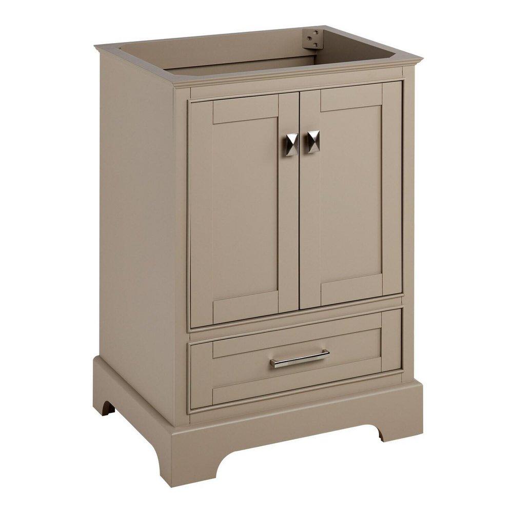 Signature Hardware Taupe 24 in. Floor Mount Vanity 