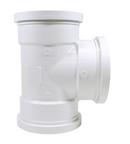 TRENCH TOUGH PLUS Gasket Plastic Sewer Tee 