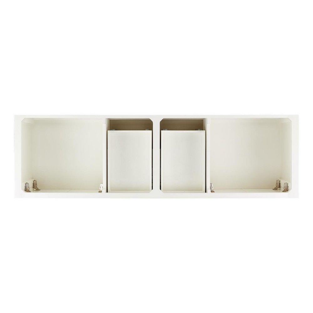 Signature Hardware Soft White 72 in. Floor Mount Vanity 