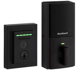 Deadbolt and Keyless Entry Lock in Matte Black