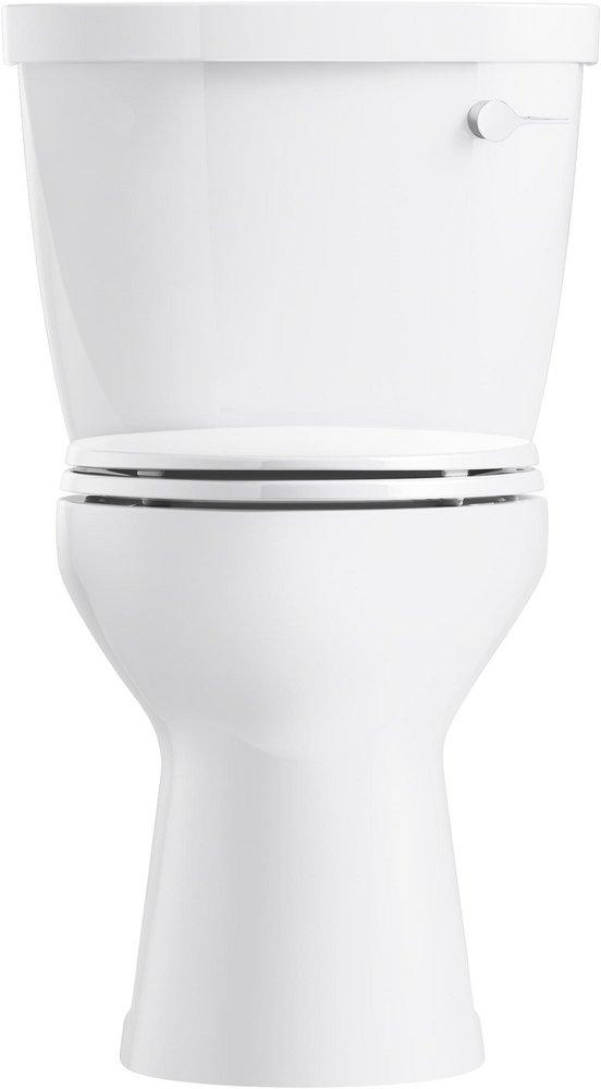 1.6 gpf Elongated Two Piece Toilet in White 
