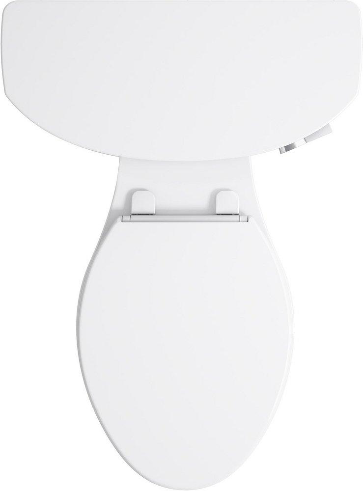 1.6 gpf Elongated Two Piece Toilet in White 