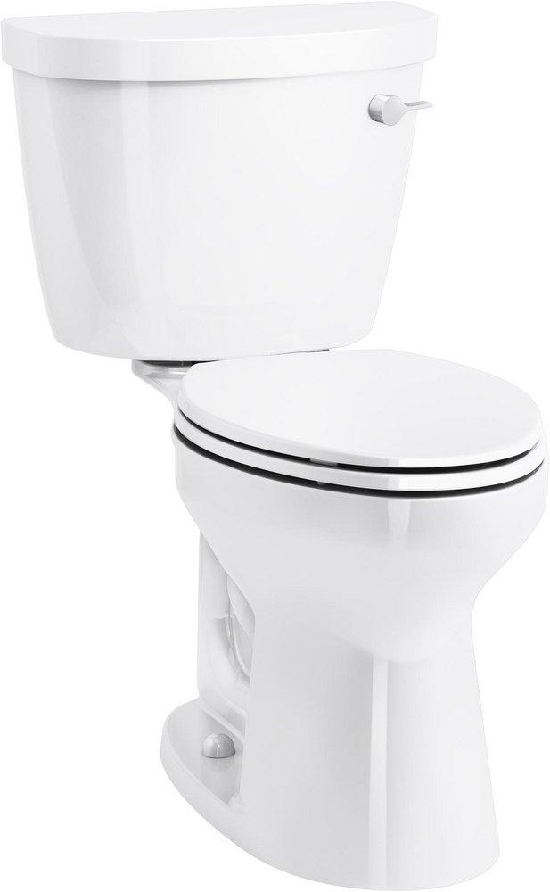 1.6 gpf Elongated Two Piece Toilet in White 