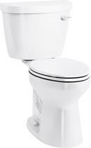 1.6 gpf Elongated Two Piece Toilet in White 