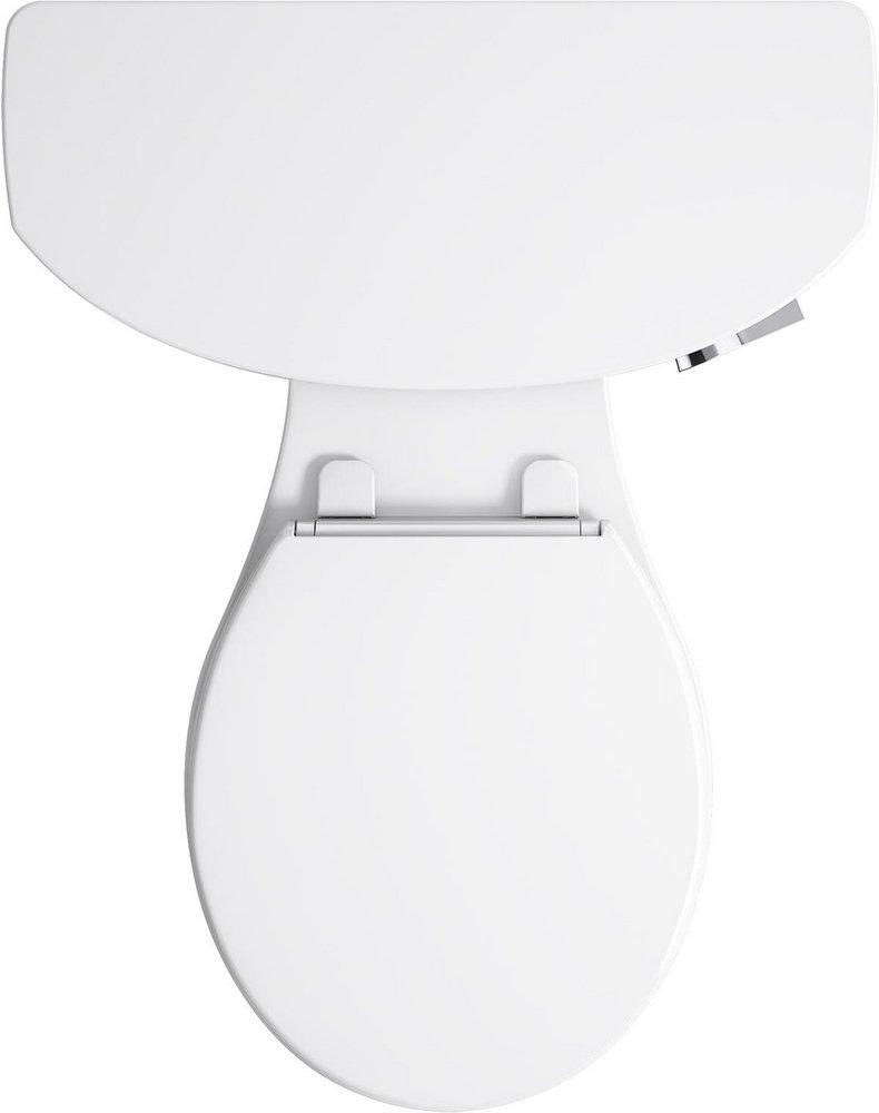 1.6 gpf Elongated Two Piece Toilet in White 