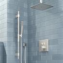 Single Handle Dual Function Shower System Set in Brushed Nickel - 1/2 in. Valve Included 