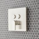 Single Handle Pressure Balancing Valve Trim in Brushed Nickel