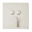 Single Handle Pressure Balancing Valve Trim Set in Brushed Nickel - 1/2 in. Valve Included 