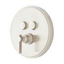 Single Handle Pressure Balancing Valve Trim Set in Brushed Nickel - 1/2 in. Valve Included 