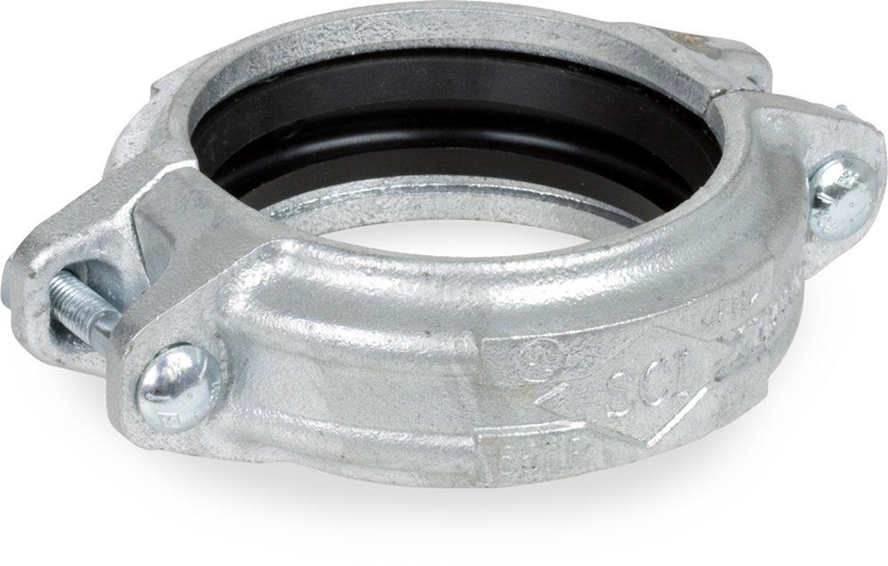 2-1/2 in. Galvanized Lighweight Rigid Coupling 