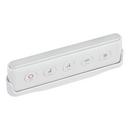 1.0 gpf Elongated One Piece Toilet in White - Bidet Seat Included 