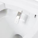 1.0 gpf Elongated One Piece Toilet in White - Bidet Seat Included 