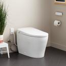 1.0 gpf Elongated 1 Piece Toilet with Bidet in White