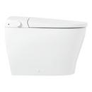 1.0 gpf Elongated One Piece Toilet in White - Bidet Seat Included 