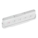 1.0 gpf Elongated One Piece Toilet in White - Bidet Seat Included 