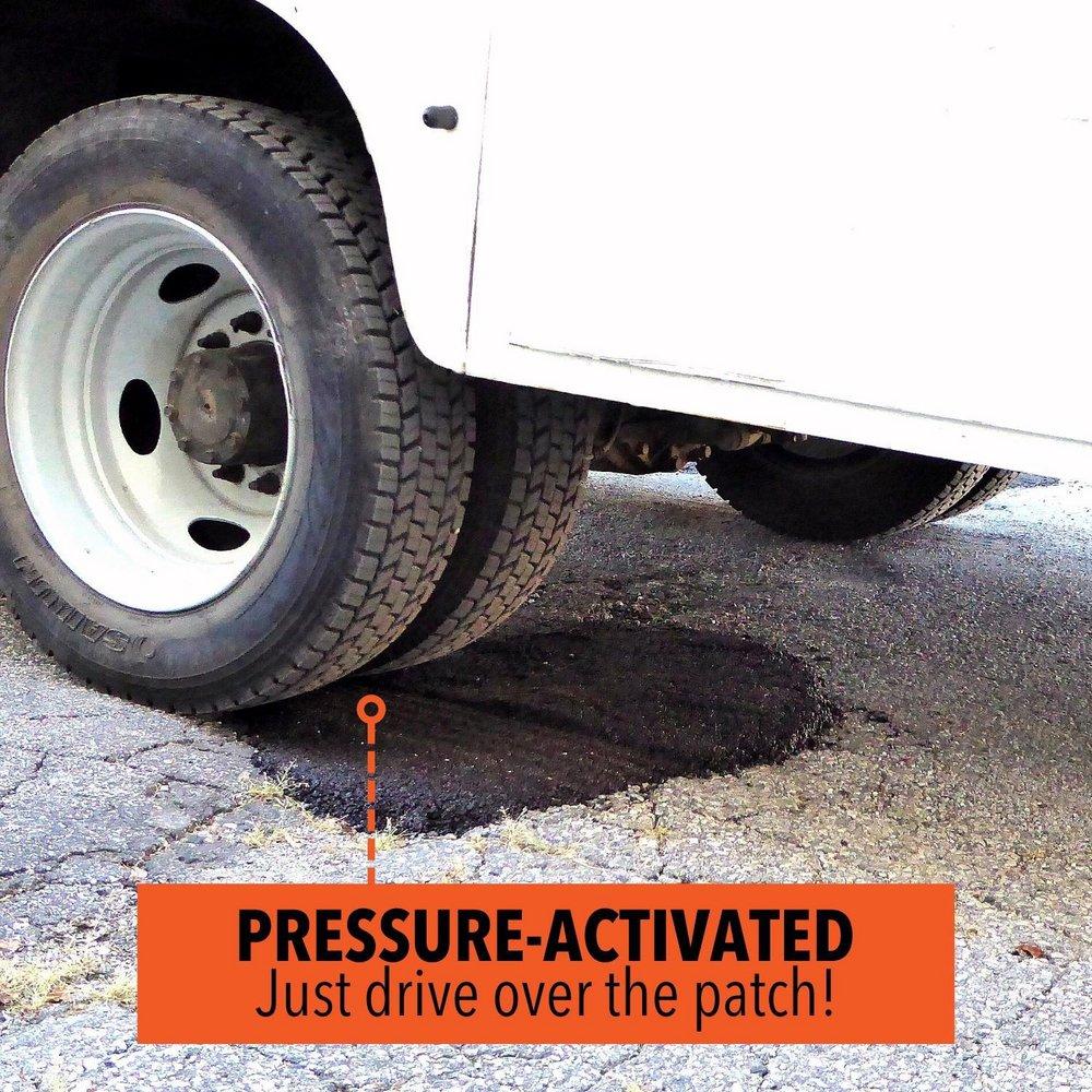 Perma-Patch Black Asphalt, Cement and Concrete Fine Mix Bag Container Pavement Repair Patch in Black 