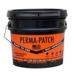 50 lb. Asphalt, Cement and Concrete Fine Mix Pail Container Pavement Repair Patch in Black