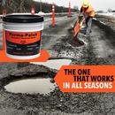Perma-Patch Black Asphalt, Cement and Concrete Fine Mix Pail Container Pavement Repair Patch in Black 