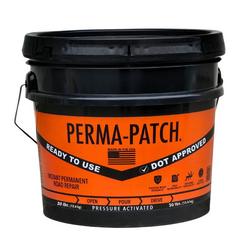30 lb. Asphalt, Cement and Concrete Fine Mix Pail Container Pavement Repair Patch in Black