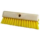 10 x 5 in. Polypropylene Bi-Level Scrub Brush in Yellow