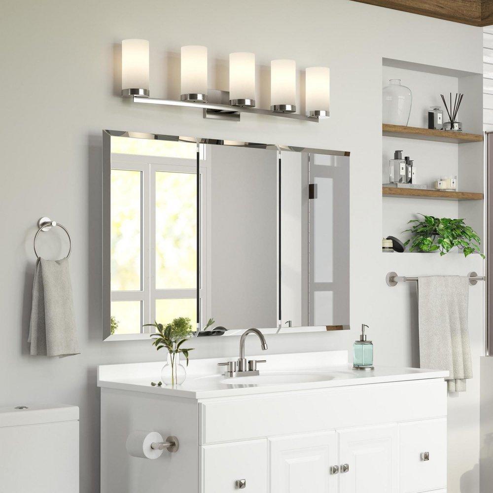 Design House Solid White 49 x 22 in. Single Bowl Stone Vanity Top 