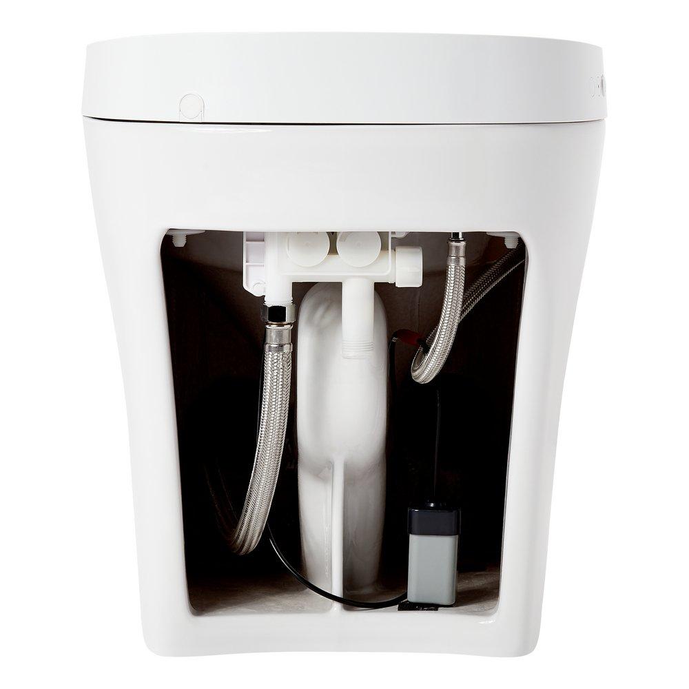 1.28 gpf Elongated One Piece Toilet in White 