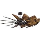 52 in. 12-Blade Indoor DC Motor Windmill Ceiling Fan in Architectural Bronze