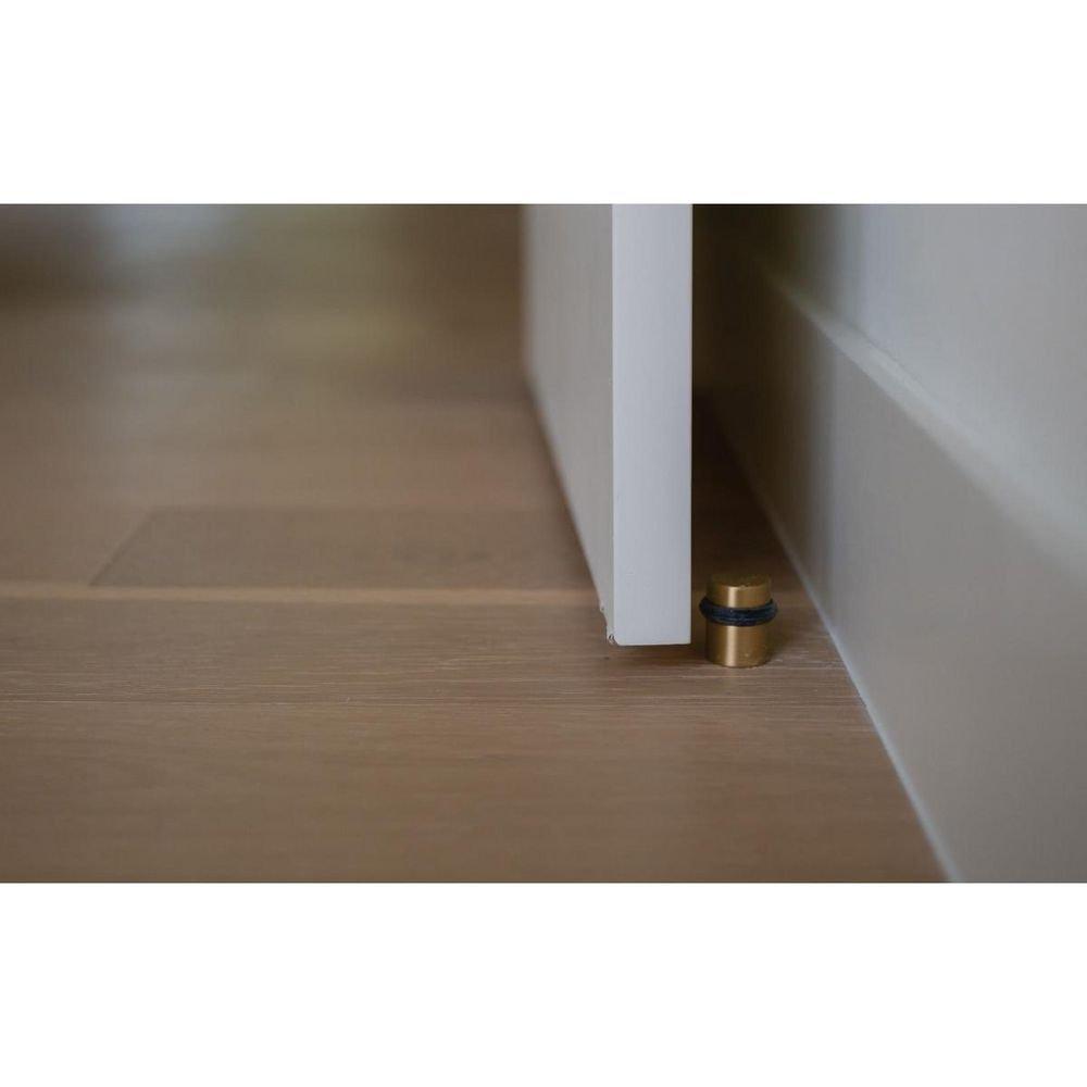 1-1/2 in. Cylinder Floor Bumper in Oil Rubbed Bronze 