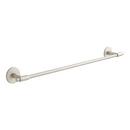 Signature Hardware Satin Nickel 23-5/8 in. Towel Bar 